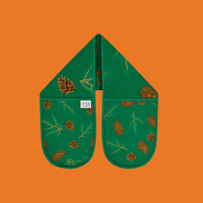 Cones Double Oven Gloves