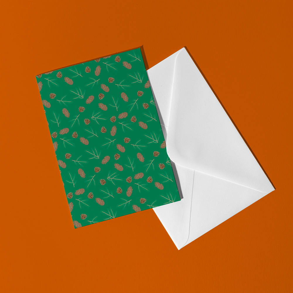 Cones A6 Cards and Envelopes - pack of 5