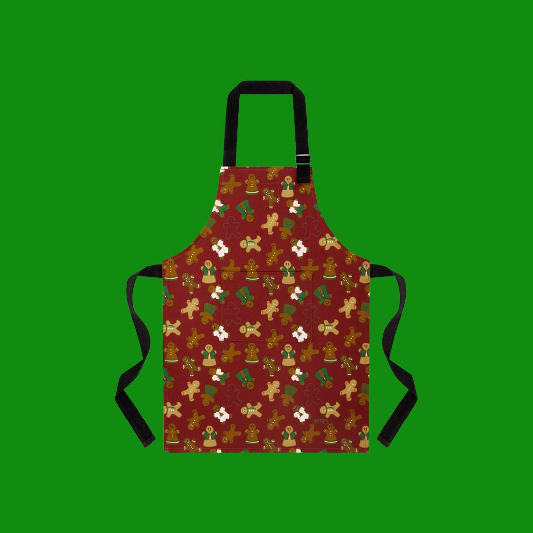 Gingerbread Folk Apron