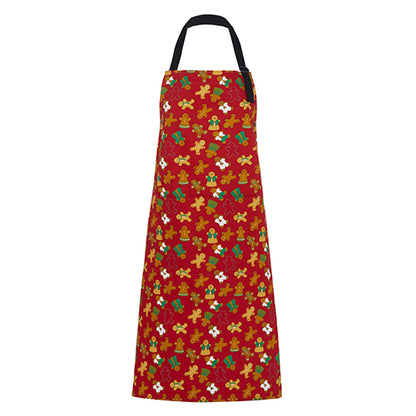 Gingerbread Design Organic Cotton Apron