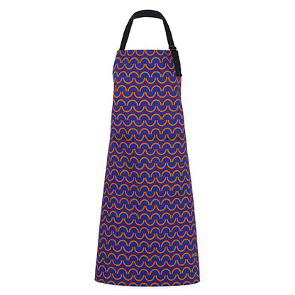 Rainbow Stripe Design Organic Cotton Apron